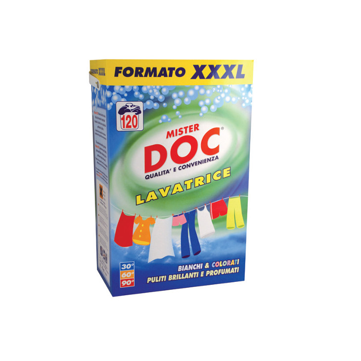 Deterplast - MISTER DOC FUSTINO POLVERE LAVATRICE 9Kg - Concentrati sul  pulito